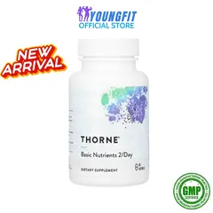 Viên Uống Bổ Sung Vitamin Khoáng Chất Thorne Nutrients Nhập Mỹ Hỗ Trợ Sức Khỏe Toàn Diện - Hộp 60 viên & 120 viên - YoungFit