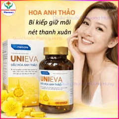 Dầu Hoa Anh Thảo UniEva Meracine  Giúp Cân Bằng Nội Tiết Cho Phụ Nữ Tiền Mãn Kinh Và Mãn Kinh-Lọ 60V