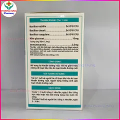 Men Vi Sinh InoProtics Gold Ích Nhân Bổ Sung Lợi Khuẩn Đường Ruột,Giảm Rối Loạn Tiêu Hóa - Hộp 100V