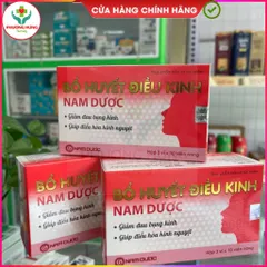 Bổ Huyết Điều Kinh Nam Dược Giúp Giảm Đau Bụng Kinh, Điều Hoà Kinh Nguyệt - Hộp 30 Viên