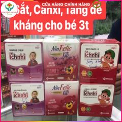 Siro Tăng Đề Kháng Ích Nhi, Giúp Tăng Cường Sức Đề Kháng Cho Trẻ, Bé Khỏe Nhanh - Hộp 15 Ống