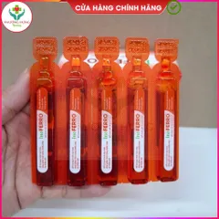 Ino Ferro Ích Nhân Bổ Sung Sắt Hữu Cơ,  Acid Folic Giảm Tình Trạng Thiếu Máu Do Thiếu Sắt-Hộp 20 Ống