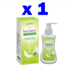 InoCharm Ích Nhân Gel Dung Dịch Vệ Sinh Phụ Nữ Trầu Không,Sạch Thơm,Khử Mùi,Giữ Ẩm-Chai 100ml