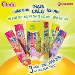 Thạch Chất Xơ, Thạch Mắt Đen, Thạch Ăn Ngon, Thạch Canxi Của Ích Nhi Cho Bé Ăn Rất Ngon Và Bổ Dưỡng