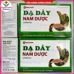 Cốm Dạ Dày Nam Dược Giúp Giảm Loét Dạ Dày, Tá Tràng, Giảm Đau Bụng, Đầy Bụng, Khó Tiêu - Hộp 12 Gói