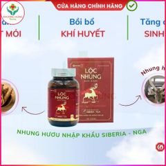 Lộc Nhung Nam dược Giúp Tăng Cường Sinh Lực, Bổ Khí Huyết, Bổ Thận, Giảm Mệt Mỏi - Hộp 30 Viên