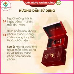 Lộc Nhung Nam dược Giúp Tăng Cường Sinh Lực, Bổ Khí Huyết, Bổ Thận, Giảm Mệt Mỏi - Hộp 30 Viên