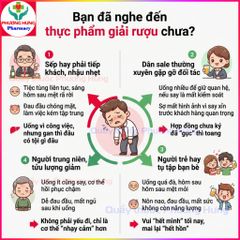 Nước Giải Rượu Byesay Nam Dược Giảm Triệu Chứng Say Rượu Bia, Tăng Cường Giải Độc Gan-Hộp 6 Túi