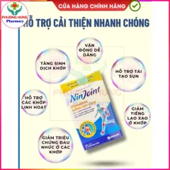 Nin Joint Của Nam Dược Hỗ Trợ Tăng Sinh Dịch Khớp, Làm Trơn Khớp, Giảm Đau Nhức Xương Khớp - Lọ 60V