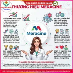 Vitamin 3B Plus Meracine Hỗ Trợ Tăng Cường Hấp Thu Dưỡng Chất, Kích Thích Tiêu Hóa - Hộp 100 Viên