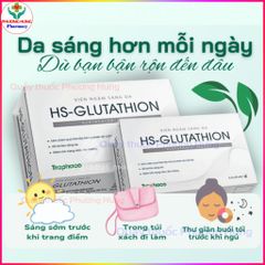 Viên Ngậm Trắng Da HS-Glutathion của Traphaco Giúp Chăm Sóc Da,Sáng Da Và Đều Màu Da - Hộp 30 Viên