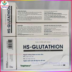 Viên Ngậm Trắng Da HS-Glutathion của Traphaco Giúp Chăm Sóc Da,Sáng Da Và Đều Màu Da - Hộp 30 Viên