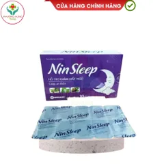 Nin Sleep (Ninsleep) Của Nam Dược Giúp An Thần, Ngủ Ngon, Giảm Mất Ngủ - Hộp 50 Viên