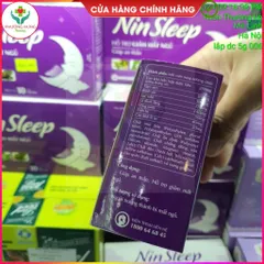 Nin Sleep (Ninsleep) Của Nam Dược Giúp An Thần, Ngủ Ngon, Giảm Mất Ngủ - Hộp 50 Viên