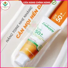 Kem Chống Nắng Thảo Dược Emhappy Nam Dược, SPF 50+, Dưỡng Ẩm Da,Nâng Tông,Ngừa Lão Hóa Da-Tuýp 75g