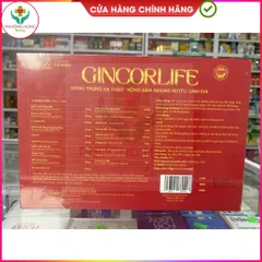 Viên Uống Gincorlife Của Ích Nhân Tăng Cường Sức Khỏe,Đề Kháng,Giúp Ăn Ngon,Giảm Mệt Mỏi-Hộp 60V