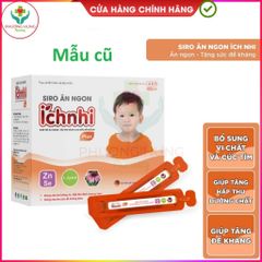 Siro Ăn Ngon Ích Nhi Plus Giúp Nâng Cao Sức Đề Kháng, Tăng Chuyển Hóa, Trẻ Ăn Ngon - Hộp 20 Túi