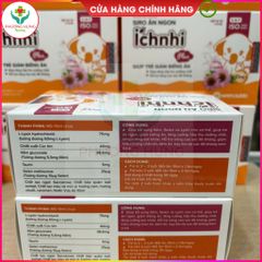 Siro Ăn Ngon Ích Nhi Plus Giúp Nâng Cao Sức Đề Kháng, Tăng Chuyển Hóa, Trẻ Ăn Ngon - Hộp 20 Túi