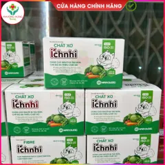 Chất Xơ Ích Nhi Bổ Sung Chất Xơ Inulin, Giúp Giảm Táo Bón, Tăng Cường Tiêu Hóa - Hộp 20 Gói