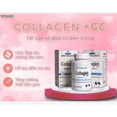 [NHẬP KHẨU CHÍNH HÃNG PHÁP] Collagen +GC Glutathion - Làm đẹp da từ bên trong, trắng da, sạch nám tàn nhang, sáng mịn
