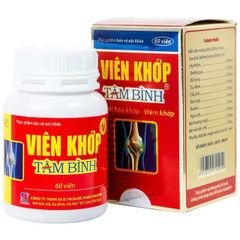 Viên uống giảm thoái hóa khớp viêm khớp Tâm Bình (60 viên)