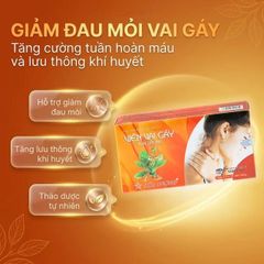 Giúp tăng lưu thông khí huyết Viên Vai Gáy Thái Dương (2 vỉ x 15 viên)