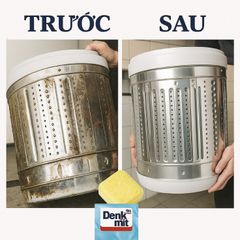 Viên Tẩy Lồng Máy Giặt Denkmit Nội Địa Đức Khử Mùi Hôi Cặn Bẩn Lâu Ngày Sạch Lồng Giặt An Toàn Cho Sợi Vải