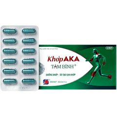 Viên uống dưỡng khớp, tái tạo sụn khớp AKA Tâm Bình (5 vỉ x 12 viên)
