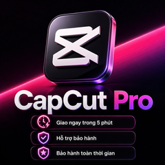 Mua tài khoản Capcut Pro giá rẻ