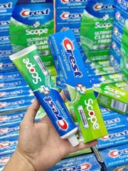  ( HÀNG CHÍNH HÃNG MỸ) KEM ĐÁNH RĂNG CREST SCOPE EXTRA WHITENING - TUÝP 232G
