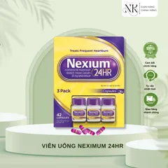 (HÀNG CHÍNH HÃNG MỸ) VIÊN UỐNG NEXIUM 24H CỦA MỸ