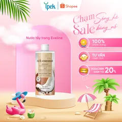 Combo 2 Chai Nước tẩy trang Eveline Hyaluron Clinic B5 dưỡng ẩm da 500ML
