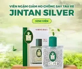 Viên Ngậm Jintan Nhật Bản (Hộp 3250 Viên) - Nhân Đan Giảm Ho, Làm Dịu Cổ Họng, Chống Say Tàu Xe