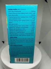 Calcinano mk7 euphar sữa non bổ sung Canxi phát triển chiều cao