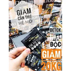 [Chính Hãng] Viên Uống Giảm Cân Thải Độc Dr Detoxi 4D Nhật Bản Hộp 30 Gói - Đốt Mỡ Thừa, Detox Cơ Thể 