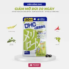 Viên Uống DHC Melilot Plus 20 Ngày 40 Viên - Hỗ Trợ Thon Gọn Bắp Chân, Giảm Phù Nề