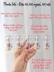 Kem Bôi Trĩ Posterisan Forte Nhật Bản (Vỉ 5 Tuýp / Hộp 50 Tuýp) - Kem Bôi Co Búi Trĩ, Giảm Đau Rát Hậu Môn
