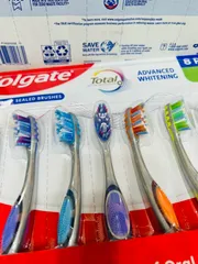 (HÀNG MỸ CHÍNH HÃNG) SET 8 CÂY BÀN CHẢI COLGATE TOTAL ADVANCED WHITENING