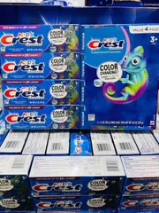 (HÀNG CHÍNH HÃNG MỸ) KEM ĐÁNH RĂNG TRẺ EM CREST KIDS COLOR CHANGING