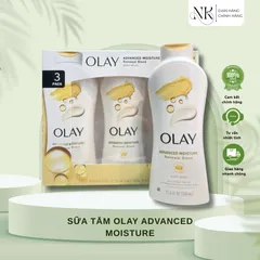 (HÀNG CHÍNH HÃNG MỸ) SỮA TẮM OLAY ADVANCED MOISTURE 700ML