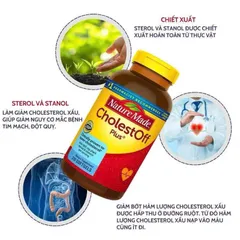 (HÀNG CHÍNH HÃNG MỸ) VIÊN UỐNG CHOLESTOFF PLUS 210 VIÊN
