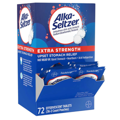  Viên sủi Alka-Seltzer Extra Strength Upset Stomach Relief 72 viên