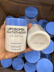 (HÀNG CHÍNH HÃNG MỸ ) VIÊN UỐNG TRẮNG DA  LIPOSOMAL GLUTAHION 1000MG AGE