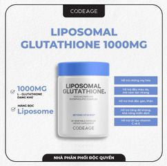 (HÀNG CHÍNH HÃNG MỸ ) VIÊN UỐNG TRẮNG DA  LIPOSOMAL GLUTAHION 1000MG AGE