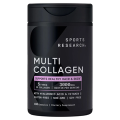 Viên uống bổ sung Multi Collagen Sports Research 180v