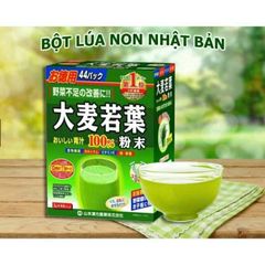 Bột Lúa Mạch Non Nhật Bản Yamamoto Kanpo 44 Gói – Hỗ Trợ Duy Trì Cân Nặng Bổ Sung Rau Xanh, Vitamin Và Khoáng Chất
