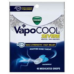 Kẹo ngậm Vicks VapoCool gói 45 viên của Mỹ
