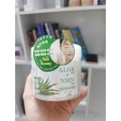Nomea Aloe + NMN All In One Gel 280g Nhật Bản – Gel Dưỡng Ẩm Lô Hội NMN Chăm Sóc Da