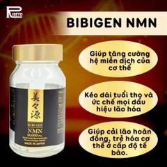 Viên Uống Bibigen NMN 18000 Plus Nhật Bản Chính Hãng - Hỗ Trợ Chống Lão Hóa, Trẻ Hóa Da Toàn Diện (Hộp 90 Viên)