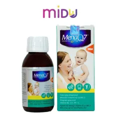 MENAQ7 K2 45mcg Midu MenaQ7 Hỗ Trợ Bổ Sung Canxi K2 D3 Cho Bé Phát Triển Chiều Cao